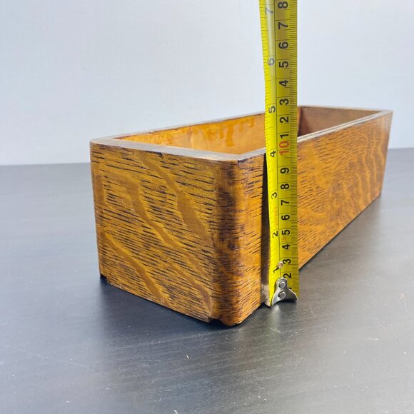 Vintage Sewing Machine Drawers, Wooden Seamstress Storage, Notions Caddy, Rustic - Picture 7 of 10